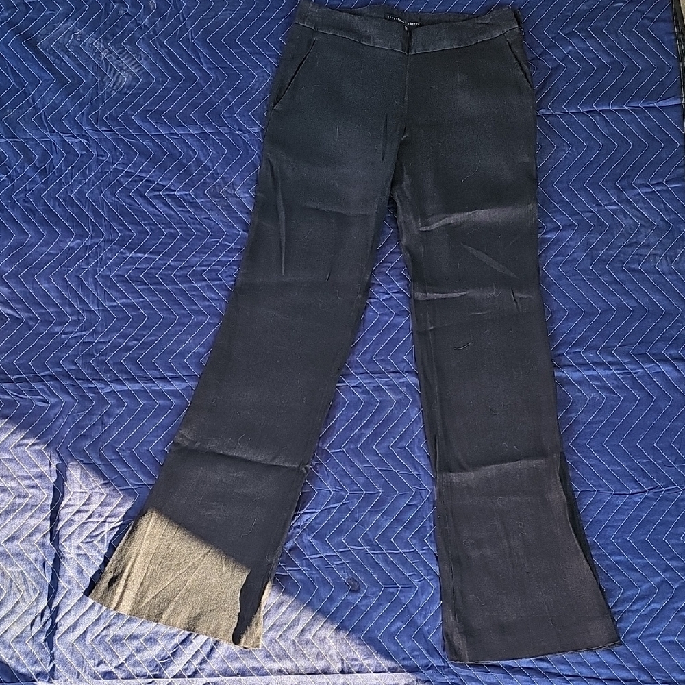 Theyskens Theory Black Flared Pants